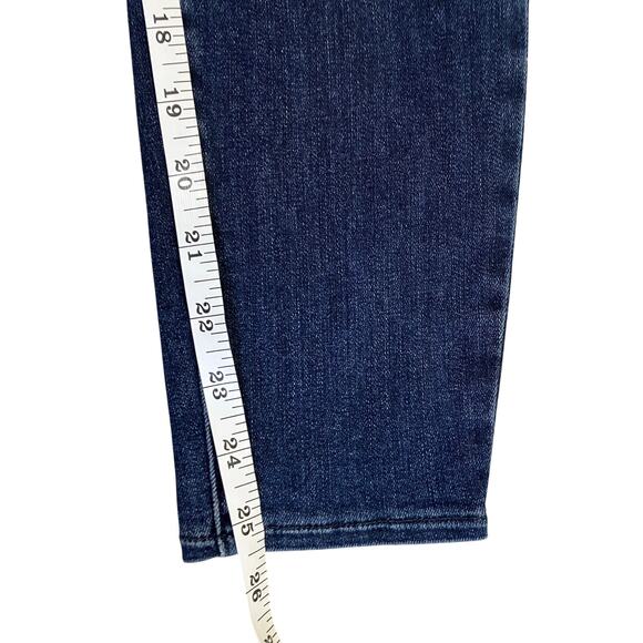L’Agence Sz 27 Margot High Rise Ankle Skinny Jean in Wilder Wash Dark Wash - Picture 14 of 16